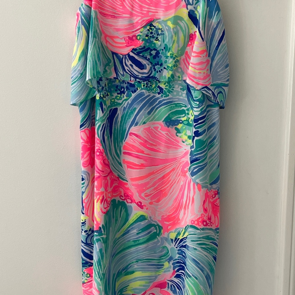 Vibrant Floral Dress